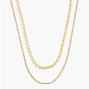 J.CREW Chain Layering Necklace